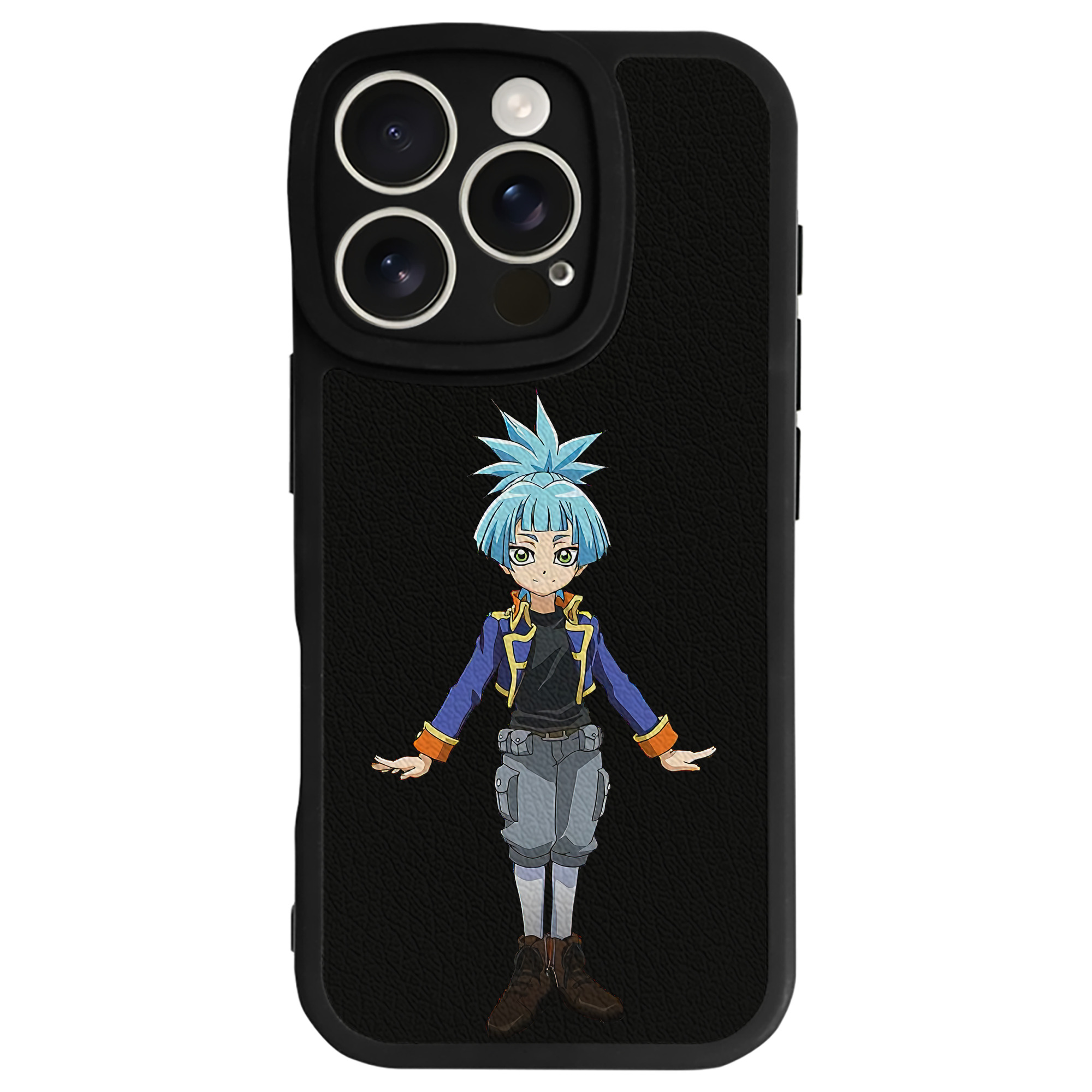 遊☆戯☆王 Yu-Gi-Oh! 【iPhone 16シリーズ対応】シリコンスマホケース（レザー調） 材質：シリコン